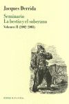 SEMINARIO LA BESTIA Y EL SOBERANO, VOL. 2