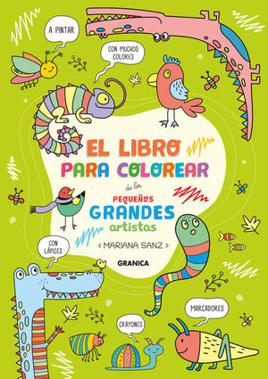 EL LIBRO PARA COLOREAR DE LOS PEQUEOS GRANDES ARTISTAS