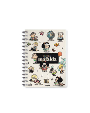 MAFALDA AGENDA PERPETUA ANILLADA PERSONAJES (NUEVA