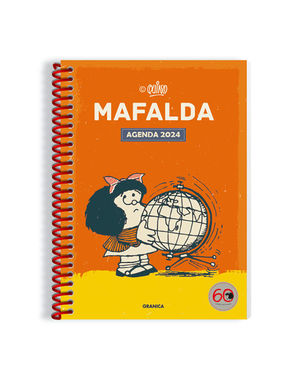 MAFALDA 2024, ANILLADA MDULOS ANARANJADO