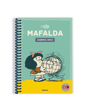 MAFALDA 2024, ANILLADA MDULOS TURQUESA