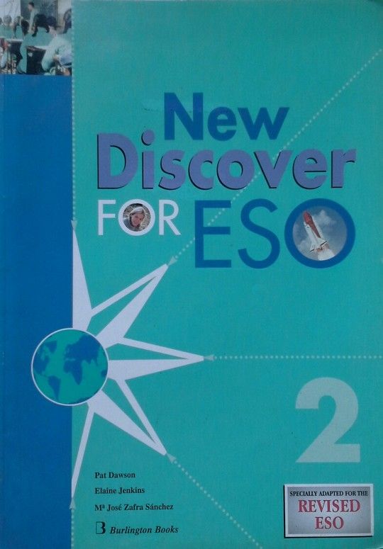 NEW DISCOVER FOR 2 ESO. LIBRO DE TEXTO (SIN CD)