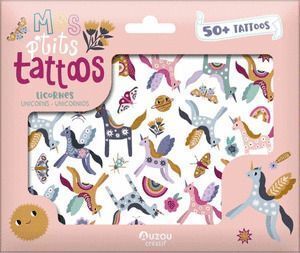 MIS PEQUEOS TATTOOS UNICORNIOS
