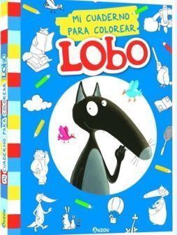 MI CUADERNO PARA COLOREAR: LOBO