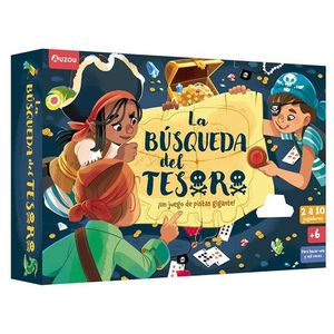 LA BSQUEDA DEL TESORO UN JUEGO DE PISTAS GIGANTE! KIT COMPLETO +6 AOS
