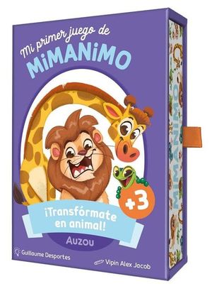 MI PRIMER JUEGO DE MIMANIMO. TRANSFORMATE EN ANIMAL ( JUEGO DE CARTAS + 3 A�OS)