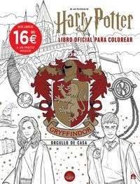 PACK 2 LIBROS: CASAS DE HOGWARTS PARA COLOREAR HARRY POTTER