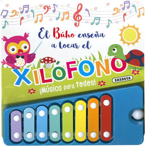 EL B�HO ENSE�A A TOCAR EL XIL�FONO