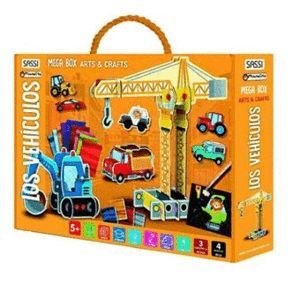 LOS VEHICULOS. MEGA BOX ARTS & CRAFTS
