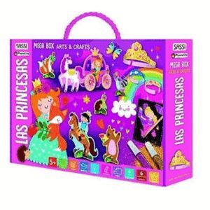 LAS PRINCESAS. MEGA BOX ARTS & CRAFTS