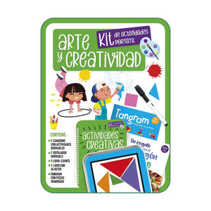 KIT DE ACTIVIDADES PORTATIL: ARTE Y CREATIVIDAD