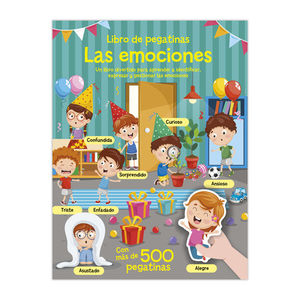 LIBRO DE PEGATINAS. LAS EMOCIONES