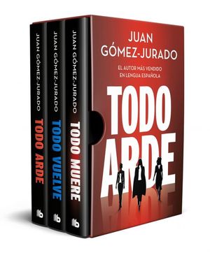 ESTUCHE TRILOGIA GOMEZ JURADO (TODO ARDE, TODO VUELVE Y TODO MUERE)