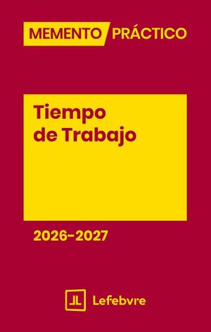 MEMENTO TIEMPO DE TRABAJO 2026-2027