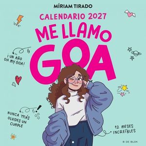 CALENDARIO ME LLAMO GOA 2027