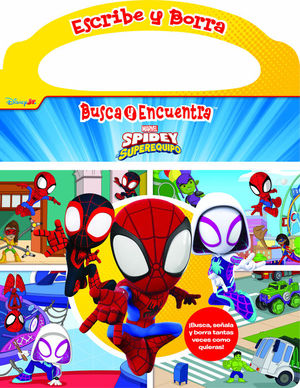 SPIDEY Y SU SUPEREQUIPO. ESCRIBE Y BORRA, BUSCA Y