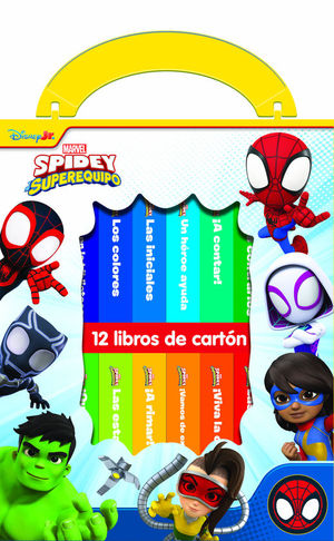 SPIDEY Y SU SUPEREQUIPO. MI PRIMERA BIBLIOTECA
