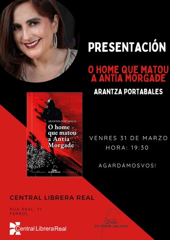 Presentación Arantza Portabales próximo viernes 31 de Marzo