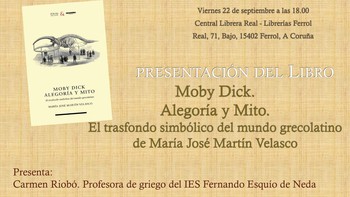 MOBY DICK, ALEGORIA Y MITO  DE MARIA JOSE MARTIN VELASCO