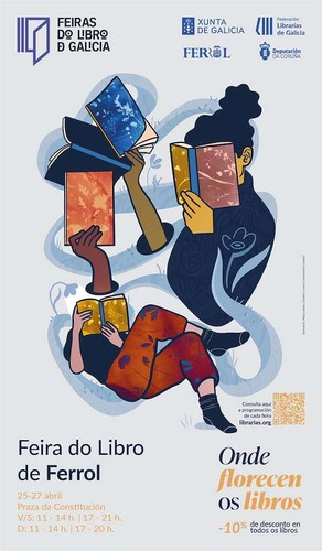 FERIA DEL LIBRO FERROL  ABRIL 2025
